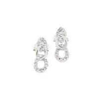Pendientes Roman Gioielli Mujer in Oro blanco Diamante OR.FANTASIA-1-J